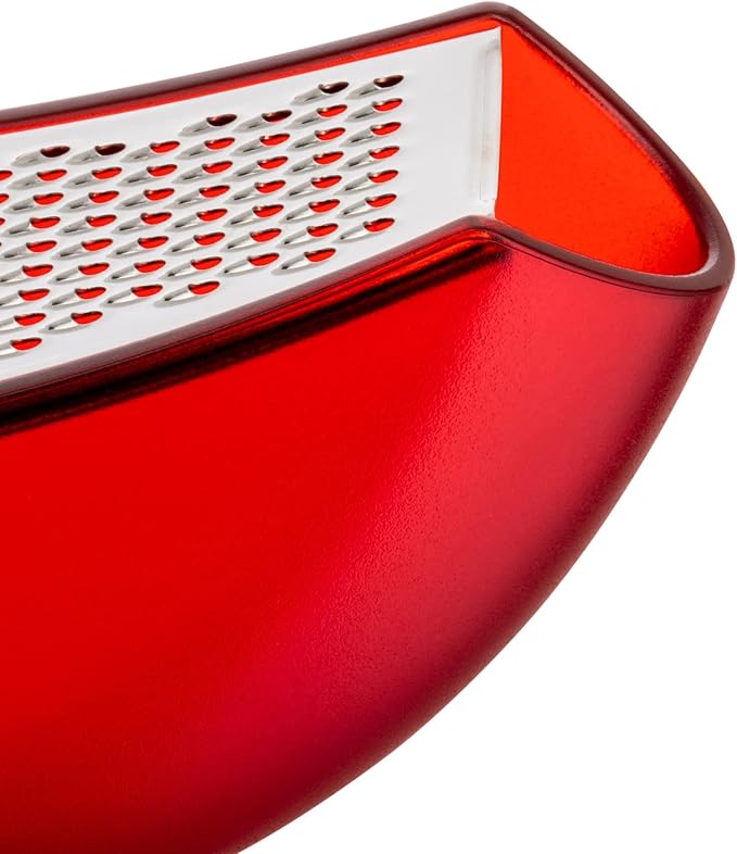 A di Alessi Parmenide Cheese Grater, Red