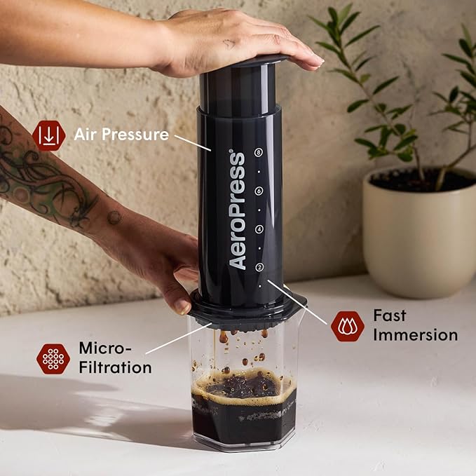 AeroPress Original XL Coffee Press, French Press, Pour-Over & Espresso Style