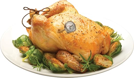 GoodCook Everyday Digital Instant Read Thermometer, LCD Display, Stainless Steel Probe, Recalibratable, Includes Protective Pocket Sleeve