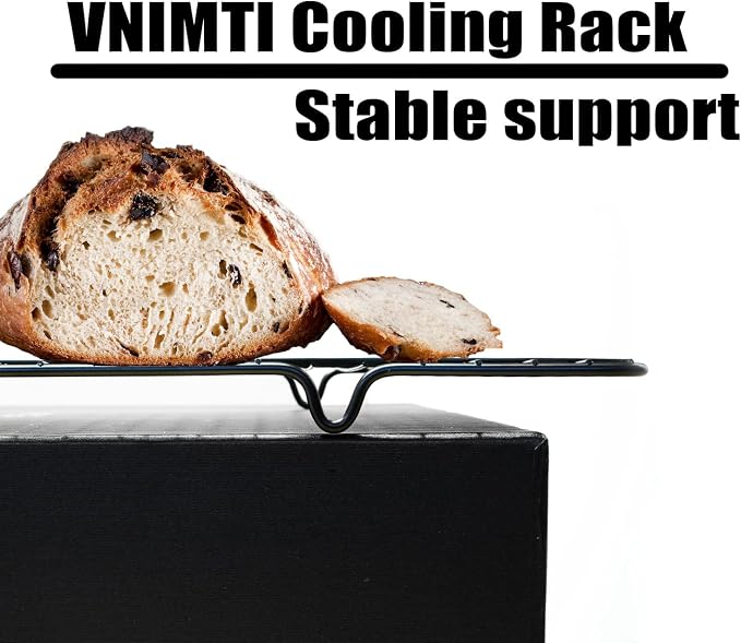 2 Pack Cooling Rack for Baking Cooking, 16" * 10" Squares Wire Racks | Small, Squares Grids, Oven Safe Cookie Cooling Rack, Roasting, Grilling, Drying