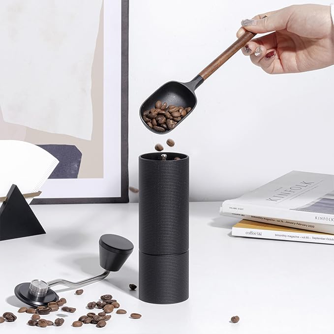 TIMEMORE Chestnut C3 Manual Coffee Grinder, 25g Capacity, CNC Stainless Steel Conical Burr, Internal Adjustable Setting, Double Bearing Positioning, Ideal for French Press & Hand Brew