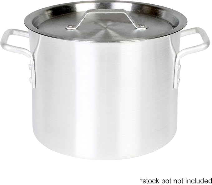 Thunder Group Pot Lid, 8 Quart, Silver