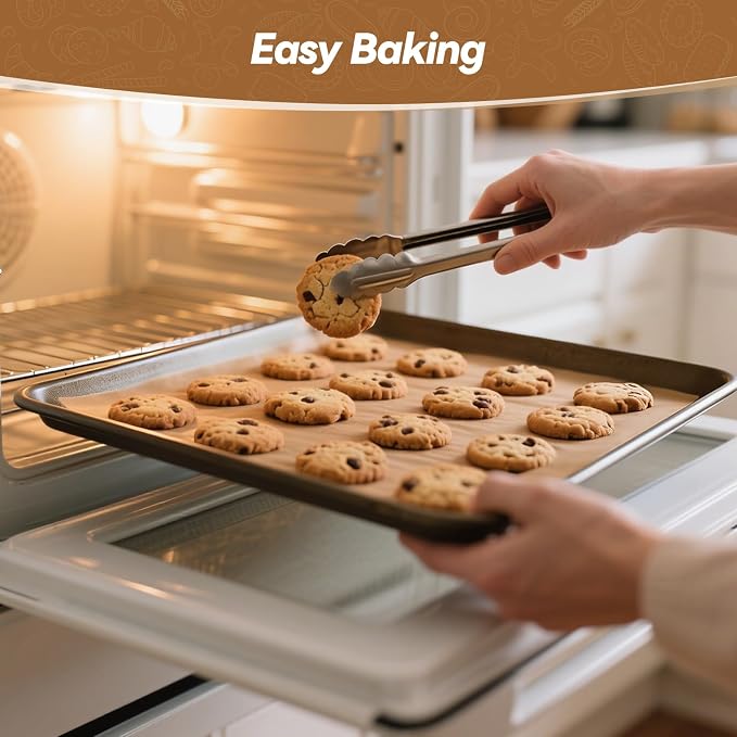 360 Count 9"x 13" Heavy Duty Parchment Paper Sheets for Baking | No-Stick & No-Leak Unbleached Baking Paper, Pre-cut Half Parchment Paper Sheets for Oven, Air Fryer, Microwave
