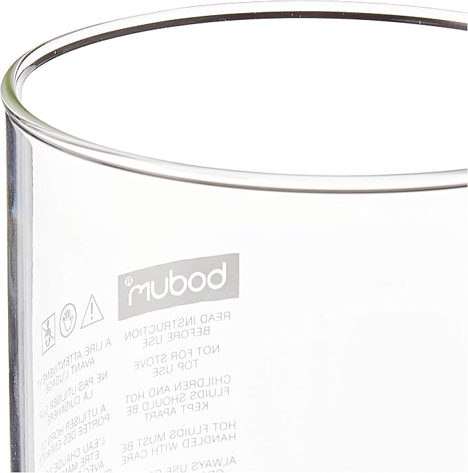 Spare Glass for Bodum French Press Without Spout, 8 Cup, 1 L, 34 Oz