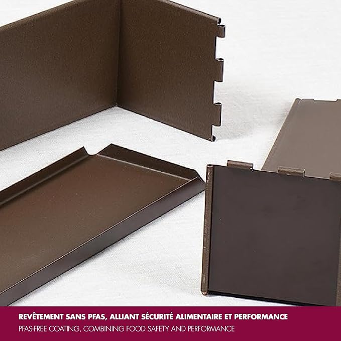 Gobel Loaf Pan/Pate Mold – Non-Stick – Removable Bottom – Professional Terrine Pan – 15 3/4" x 3 1/8"