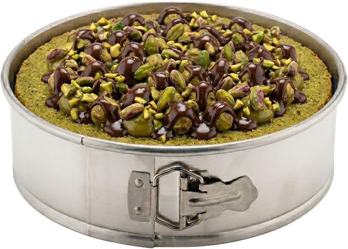 Restaurantware 10 in Silver Aluminum Springform Cake Pan