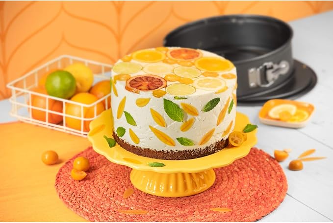 Kaiser Original Gourmet 2300753805 Springform Cake Tin 20 cm Non-Stick Coating Made in Germany Grey