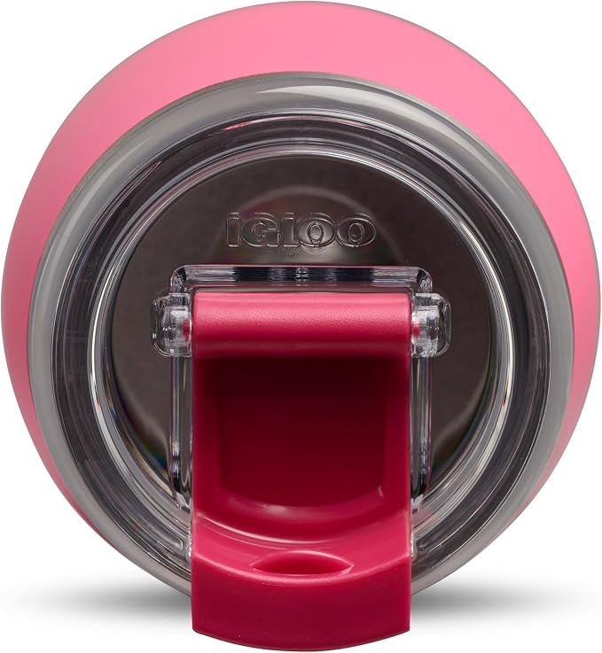Igloo 10 oz Wine Tumbler | Stainless Steel Drinkware | Thrift Pink