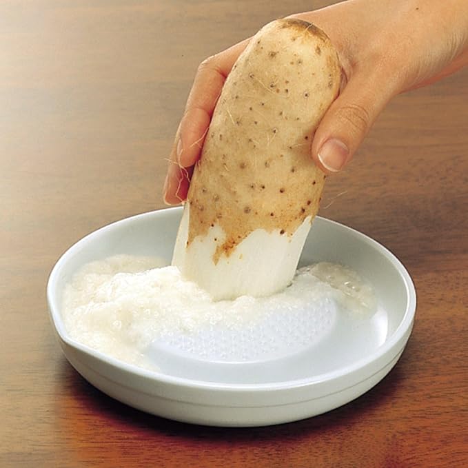 KYOCERA Advanced Ceramic Grater – Sharp Ginger, Garlic & Cheese Shredder | KYOCERA Ceramic Ginger Grater: Ultra-Sharp Non-Reactive Shredder for Garlic, Cheese, & Vegetables with Non-Slip Silicone Base