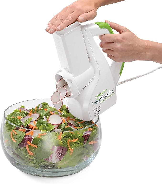 Presto 02910 Salad Shooter Electric Slicer/Shredder
