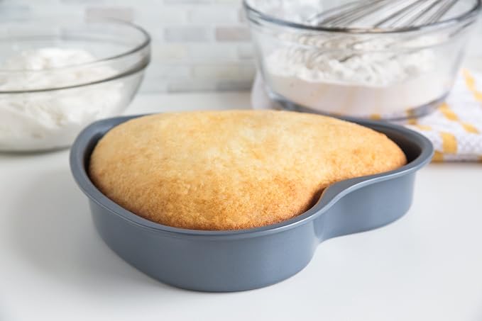 Fox Run Heart Cake Pan, 8-Inch, Preferred Non-Stick