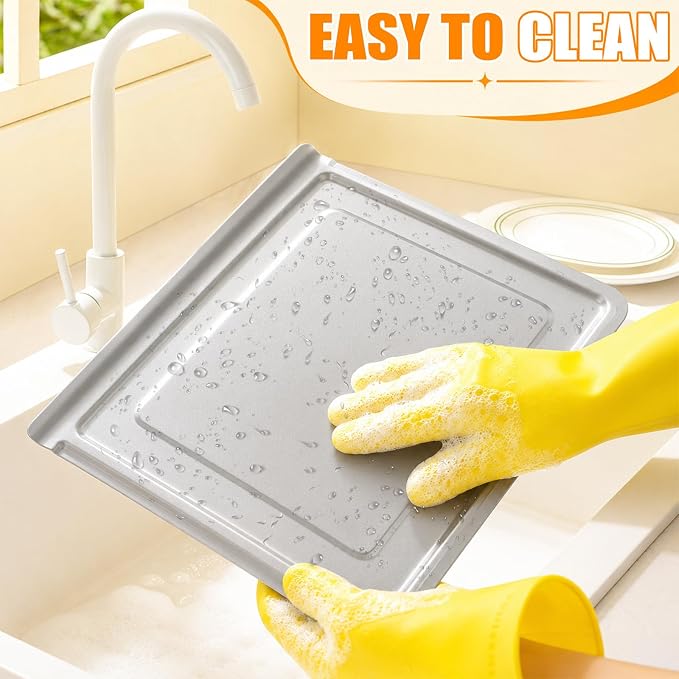 Crumb Tray Compatible with Ninja Foodi SP101 SP151 SP201 SP301, 5-Piece Set | Air Fryer Accessories with Replacement Crumb Tray and 4 Nonstick Mats Compatible with Ninja Flip-Up Air Fryer Toaster Ovens