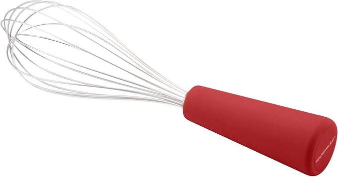Rachael Ray 46408 Nylon Nonstick Set, Red, 6-Piece, Tools and Gadgets, One Size