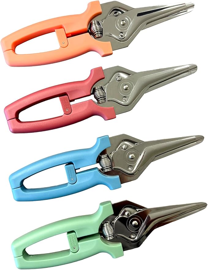 Kuhn Rikon Classic Kitchen & Garden Shears, 1 Count | Stainless Steel Blades, Assorted Colors