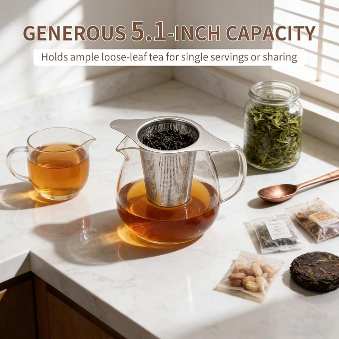 Supercenter Tea Infuser Stainless Steel Steeper Tea Strainers Loose Tea