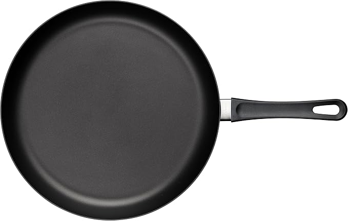 Scanpan 12-1/2-Inch Fry Pan, Non-Induction 12.5", Black