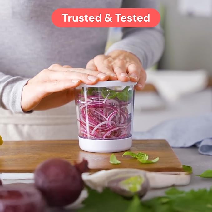 Fullstar - Vegetable Spiralizer & Slicer, Veggie Noodle Maker Kitchen Gadget