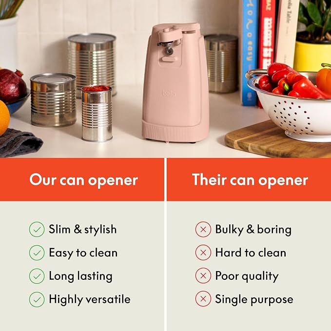 Electric Can Opener, Automatic One-Touch, Blossom