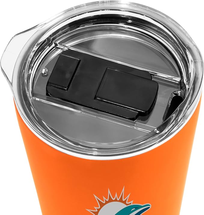 Rico Industries NFL Football Soft Touch, Easy Grip Tumbler
