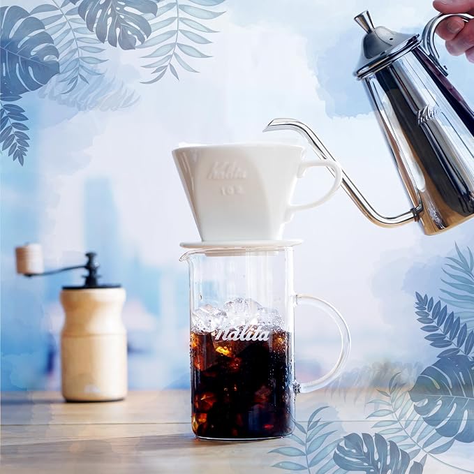 Kalita - 2001 Kalita 102 Ceramic Dripper Coffee Dipper, white | Coffee Dipper