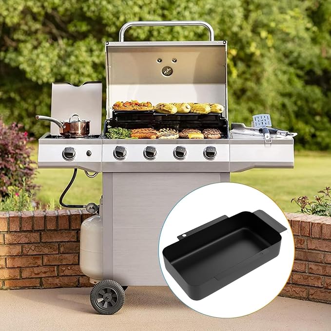 Grease Pan for Charbroil 9328812P06 G416-0015-W1 G325-5703-W1 | Grease Catcher for Charbroil Performance 463331221 463365021 463347519 463355220 463644220 for Charbroil Drip Pan Replacement