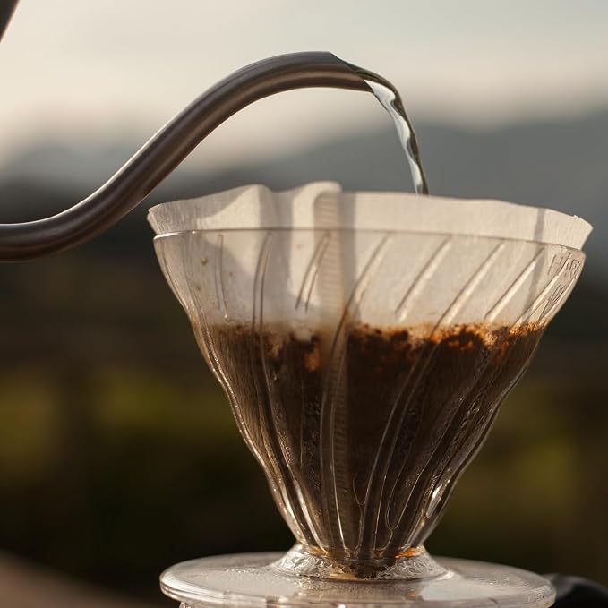 Hario V60 Paper Coffee Filter, Size 03, Natural, 100ct