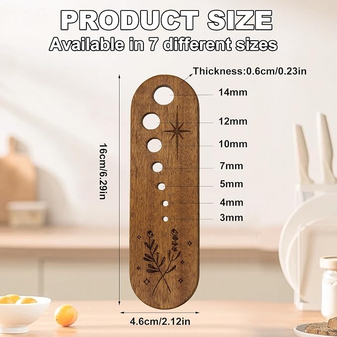 2Pcs Wooden Vegetable Leaf Separator, Pottery Herb Stripper Tool Supplies, Fun Kitchen Gadgets, Exquisite Herb Stripper Bowl Gifts for the Kitchen Suitable for Home Use & Chefs