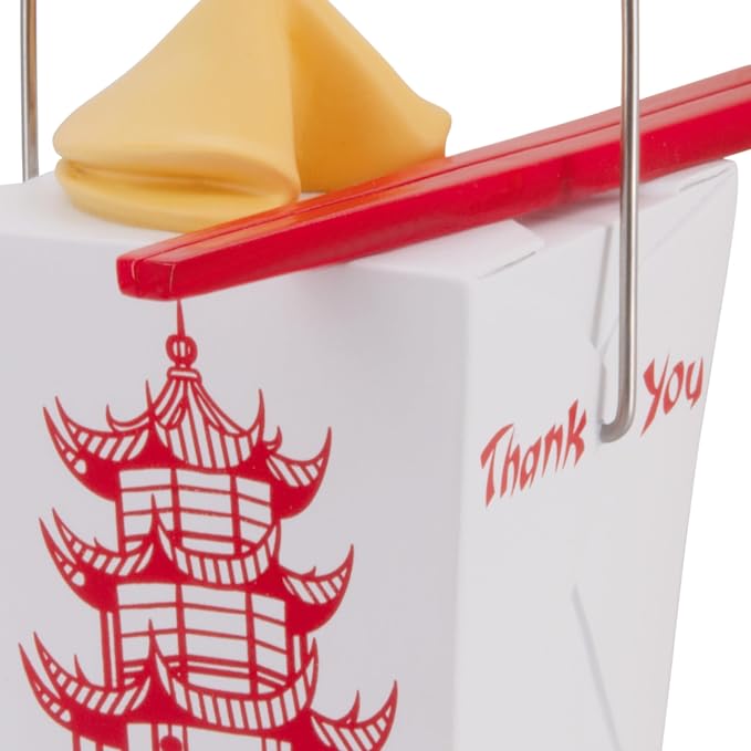 Hallmark Takeout Food Box Christmas Ornament