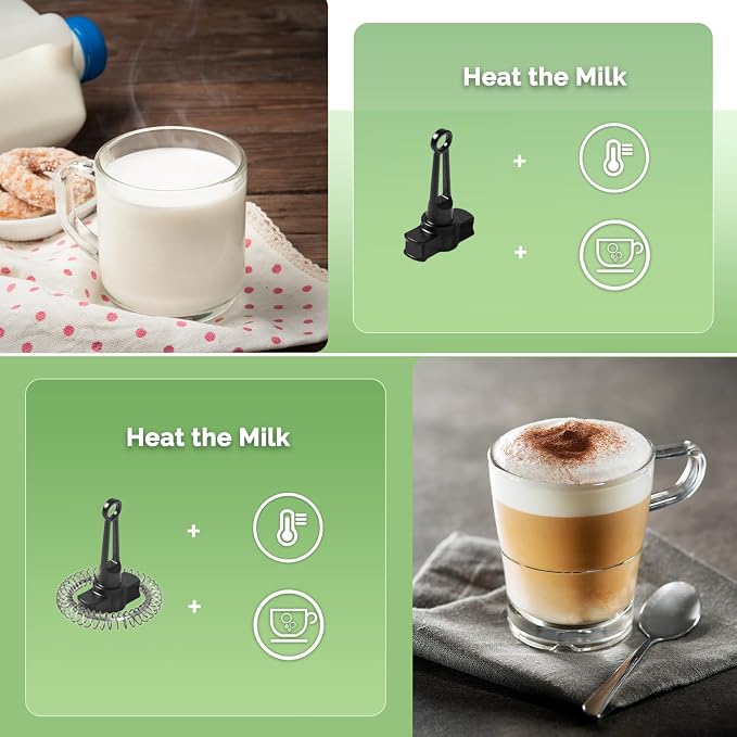 Maestri House 14OZ BasicFro 400 Milk Frother and Steamer | Variable Temp (4 Settings) & 3 Froth Thickness Levels, Touch Control with 6 Presets, Stainless Steel, Easy Clean