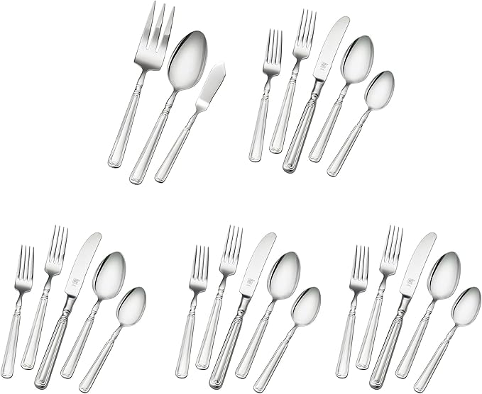 ZWILLING Vintage 1876 23-pc 18/10 Stainless Steel Flatware Set