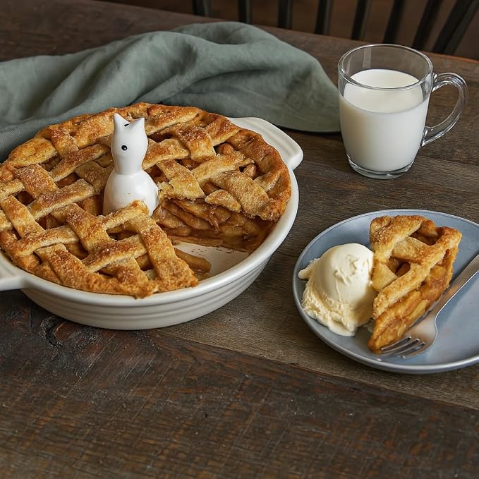 Mrs. Anderson's Baking Pie Bird, 3.75-Inches, Fine White Porcelain