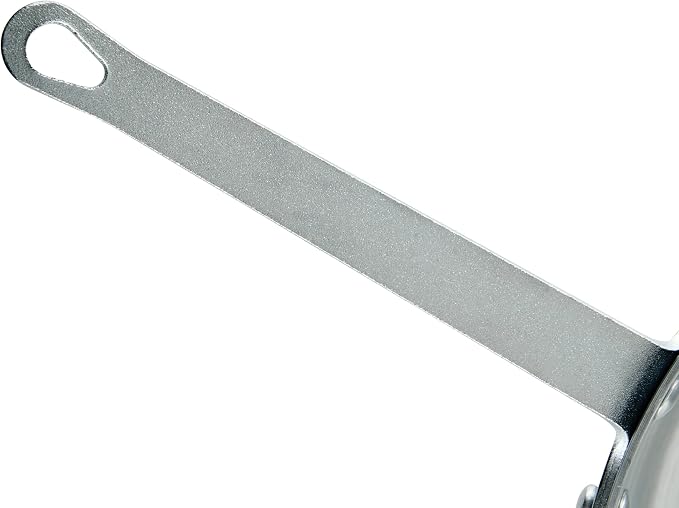 Winco 5 qt Aluminum Heavy-Duty Sauce Pan | Tapered sides, Heavy-duty, Riveted handle, Hanging hole, Great for Cooking and Food Preparation
