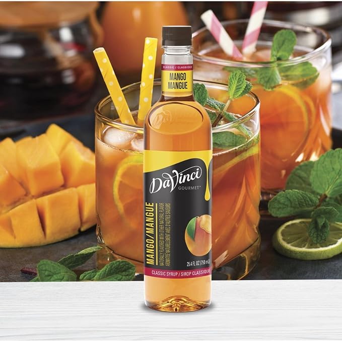 DaVinci Gourmet Classic Mango Syrup, 25.4 Fluid Ounces (Pack of 1)