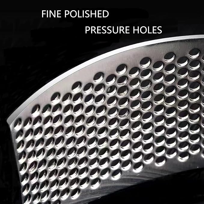 Garlic Press Rocker Stainless Steel New Innovative Garlic Mincer Crusher Chopper Smash Garli