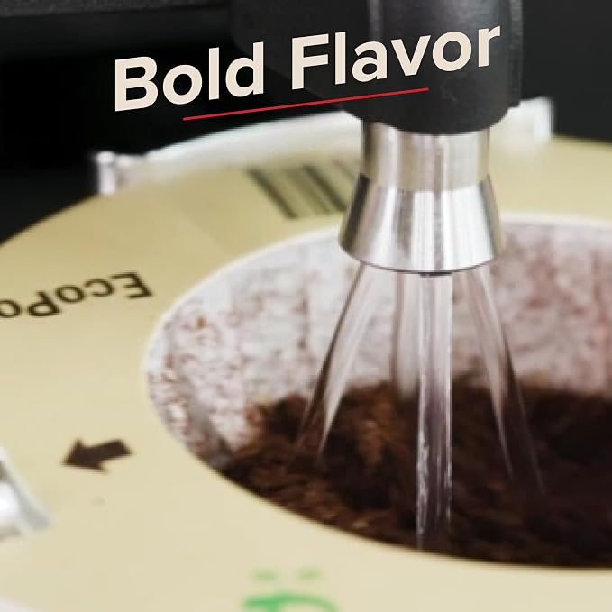 Swirl Single Serve Pour Over Coffee Maker, Stainless Steel, Black | Black, Heats to 205°F, rotates for precise bloom pour; steel boiler & spigot; no plastic pods; brews 13 oz; great for travel