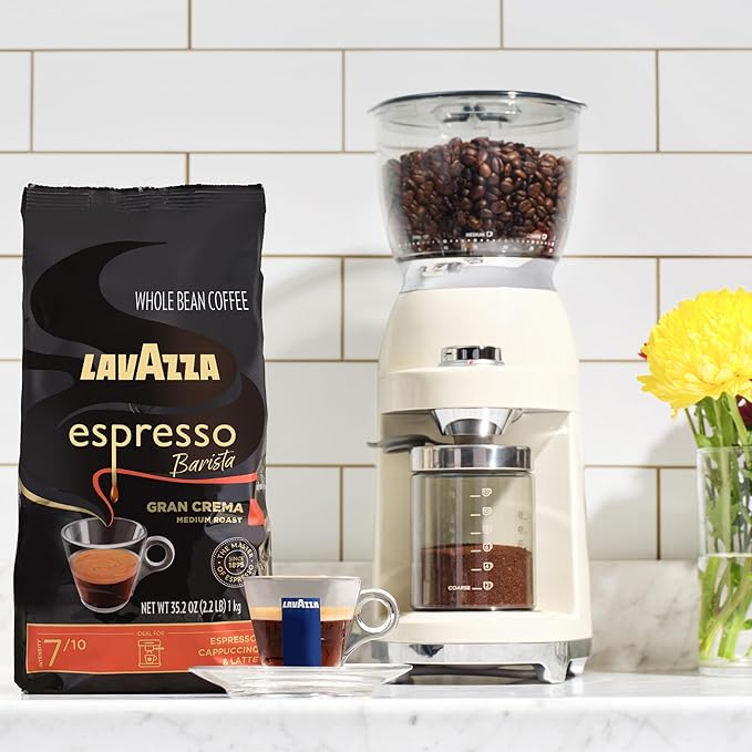 Lavazza Gran Crema Espresso, 2.2-Pound - Pack of 2 (Packaging May Vary)