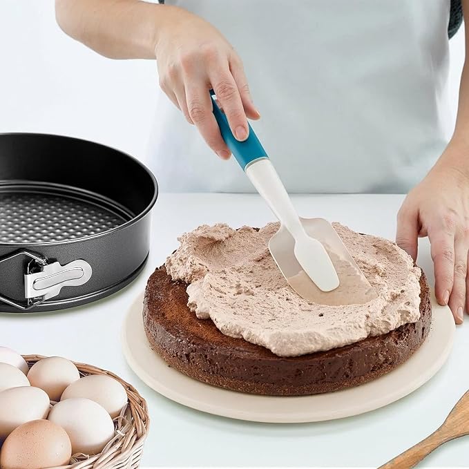 9 Inch Springform Pan Baking Pans Round Leakproof Nonstick Removable Bottom Bakeware for Cake, Cheesecakes, Pizza, and Quiches