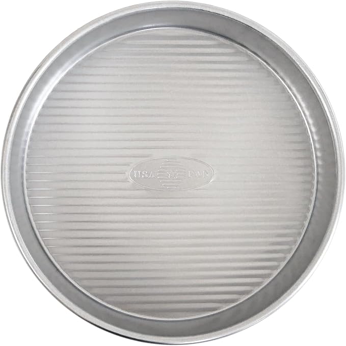 USA Pan Bakeware Nonstick Round Cake Pan, 8-Inch, Aluminized Steel (Pack of 6)