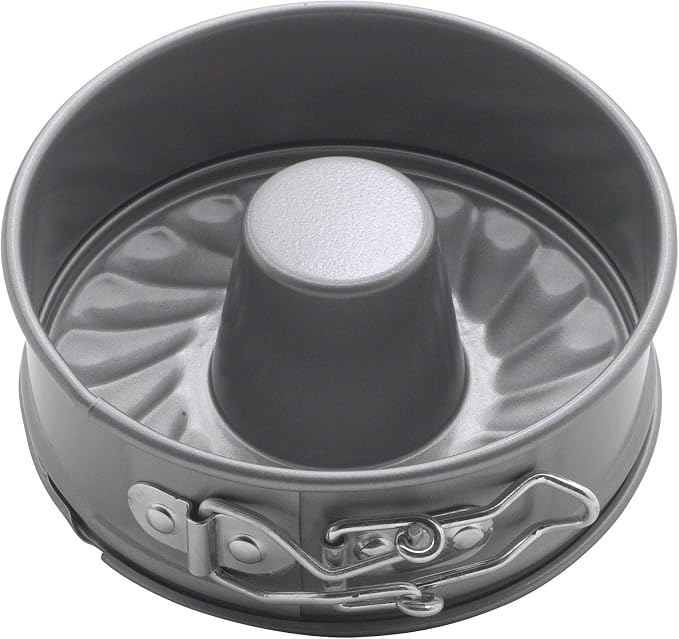 Mrs. Anderson's Baking Mini Fluted Springform Pan, Carbon Steel with Non-Stick Coating, PFOA Free, Round, 4.5-Inches