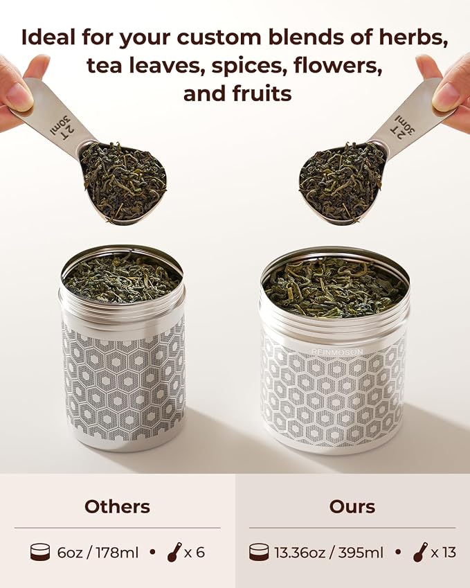 2 Pack Extra Large Tea Infuser for Loose Leaf Tea & Spice Ball | 304 Stainless Steel Tea Strainer Fine Mesh Large Tea Ball 3.2” x 3” Loose Leaf Tea Steeper for Teapot Pitcher Kettle