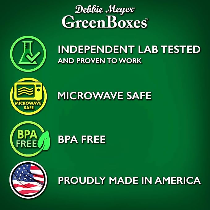 GreenBoxes - Bread Box for Kitchen Countertop, BPA-Free | FoodFresh Technology, BPA-Free Reusable Food Storage Container, Helps Keep Bread, Fruit, Vegetable & Snacks Fresh Longer