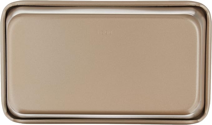 Cuisinart 9-Inch Chef's Classic Nonstick Bakeware Loaf Pan, Champagne (Pack of 2)