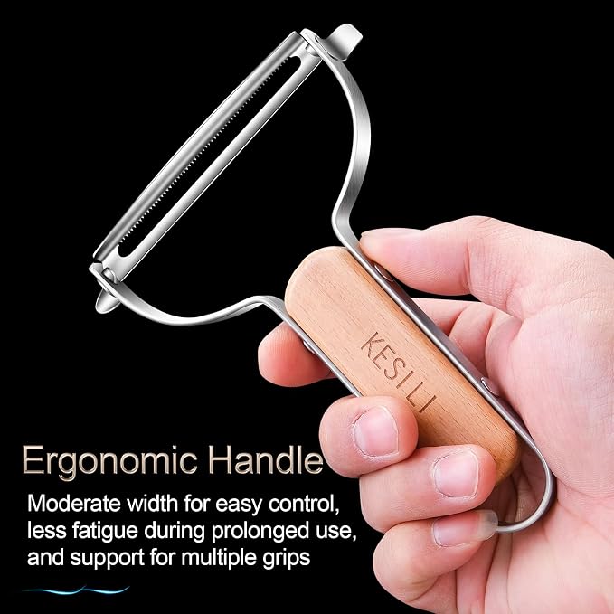 Cabbage Peeler for Kitchen, 3.54-inch Wide-Mouth | Ergonomic Non-Slip Handle, Sharp stainless steel knives are durable and long-lasting, Sharp for Veggie, Fruit, Potato, Carrot