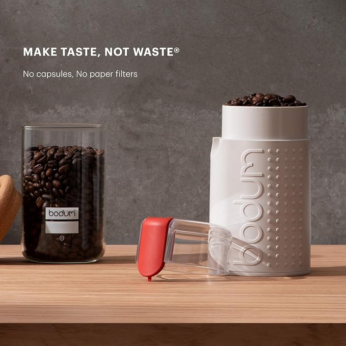 Bodum Bistro Electric Blade Coffee Grinder, White