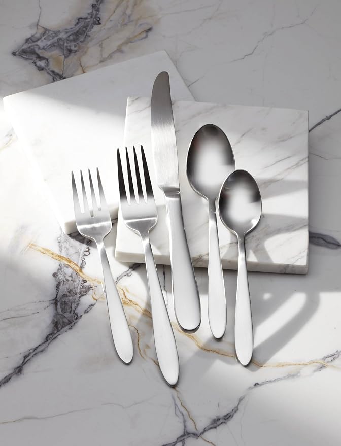 Oneida 895998 Mooncrest Satin 20 Piece Everyday Flatware Set (Pack of 3)