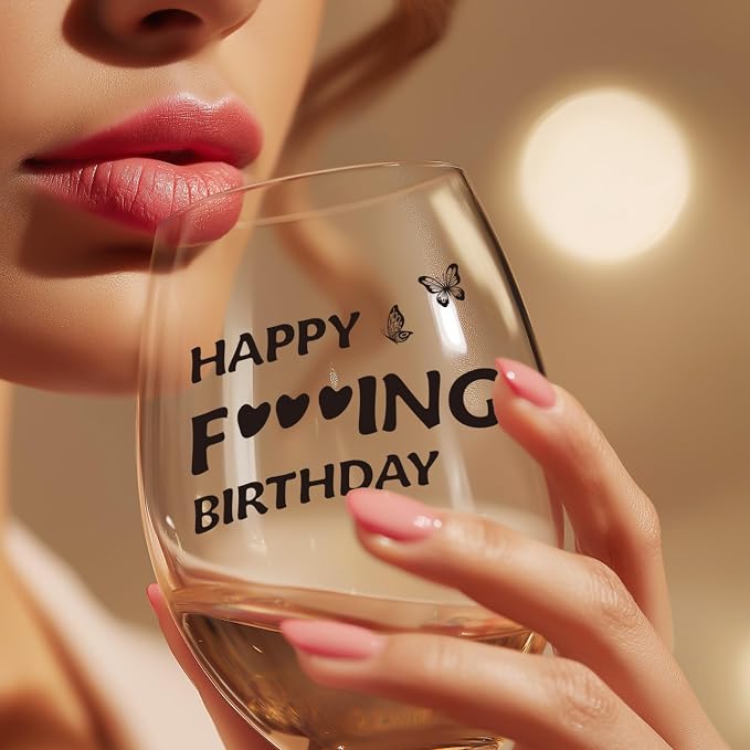 Funny Birthday Gifts For Women – With Happy FVVVING Birthday | Sister Birthday Gifts, Birthday Present for Friends, Sister, Coworkers, Neighbor Girlfriend Lovers, Gag Gifts, Christmas Gift