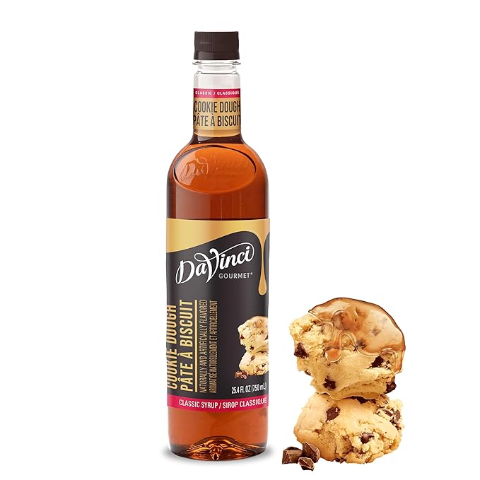 DaVinci Gourmet Classic Cookie Dough Syrup, 25.4 Fluid Ounces (Pack of 1)