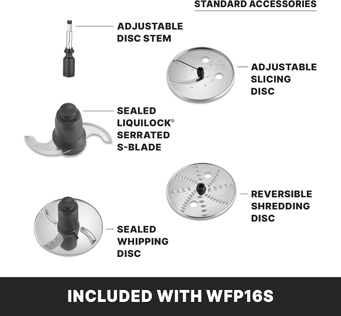 Waring Food Processor with 4-Quart Capacity | 4-Quart Capacity, 2 Horsepower Motor, Large Capacity Vegetable Chopper for Professional Kitchens