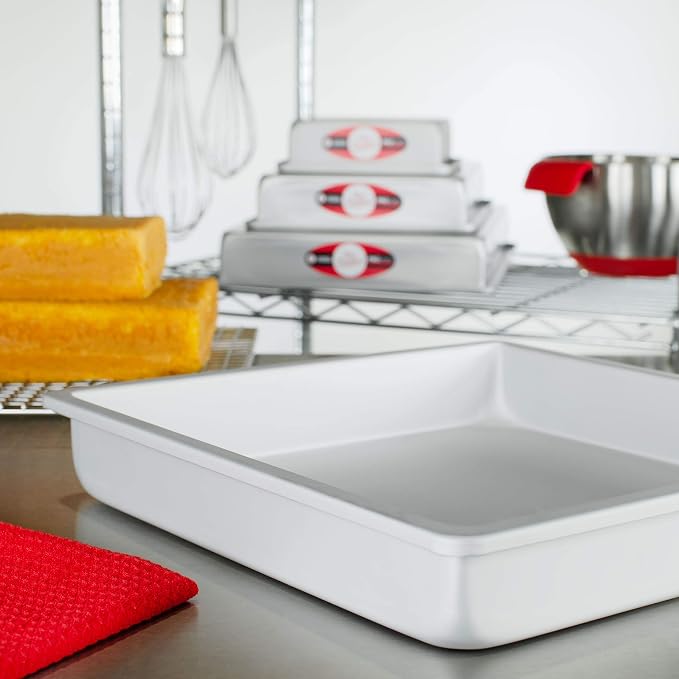 Fat Daddio's Anodized Aluminum Square Cake Pan, 12 x 2 Inch