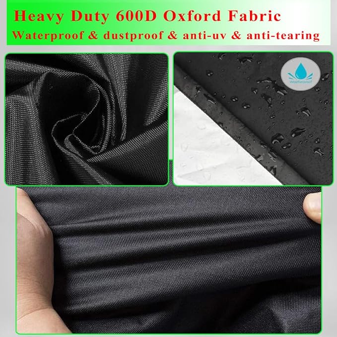 Griddle Cover for Blackstone 36 inches Cooking Station with Hood, 600D Heavy Duty Waterproof Flat Grill Cover for Blackstone 5482 36in Griddle Cover Replacement